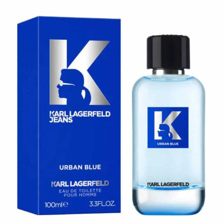 Karl Lagerfeld Jeans Urban Blue Eau De Toilette Vaporisateur 100ml