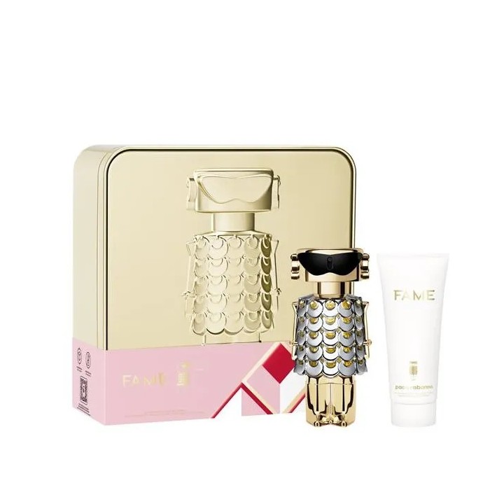 Paco Rabanne Fame Eau De Parfum Vaporisateur 50ml Christmas Set 2022
