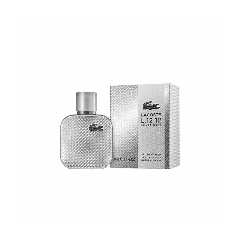 Lacoste L.12.12 Silver Grey Eau De Parfum Vaporisateur
