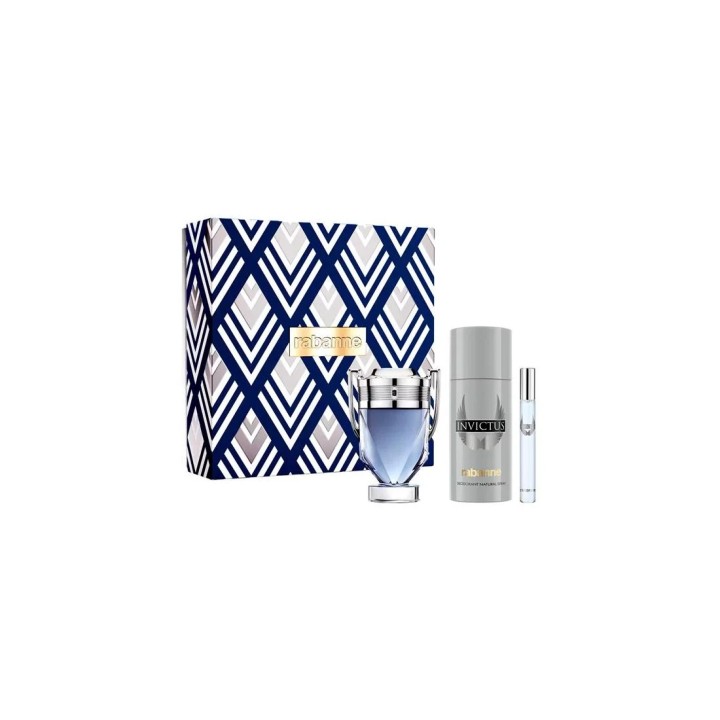 Paco Rabanne Invictus Estuche 3 Piezas