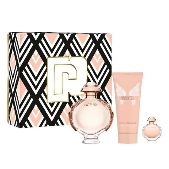 Paco Rabanne Olympea Eau De Parfum Vaporisateur 80ml Coffret 3 Produi…