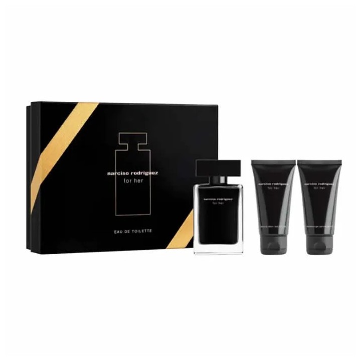 Narciso Rodriguez For Her Eau De Toilette Vaporisateur 50ml Coffret 3…