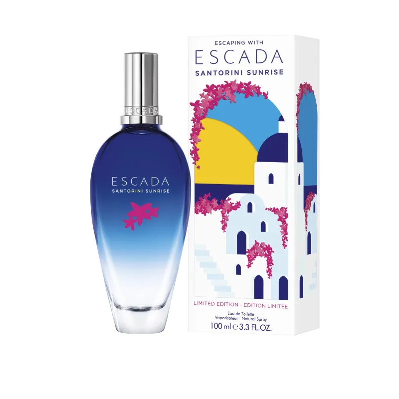 Escada Santorini Sunrise Eau De Toilette Vaporisateur 100ml Limited Edition