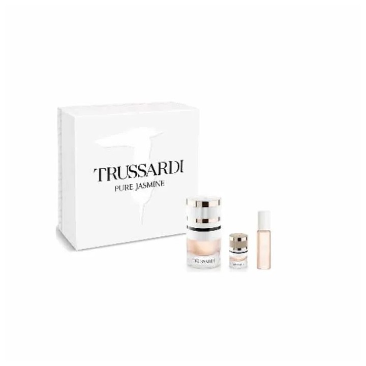 Trussardi Pure Jasmine Eau De Parfum 60ml Coffret 3 Produits