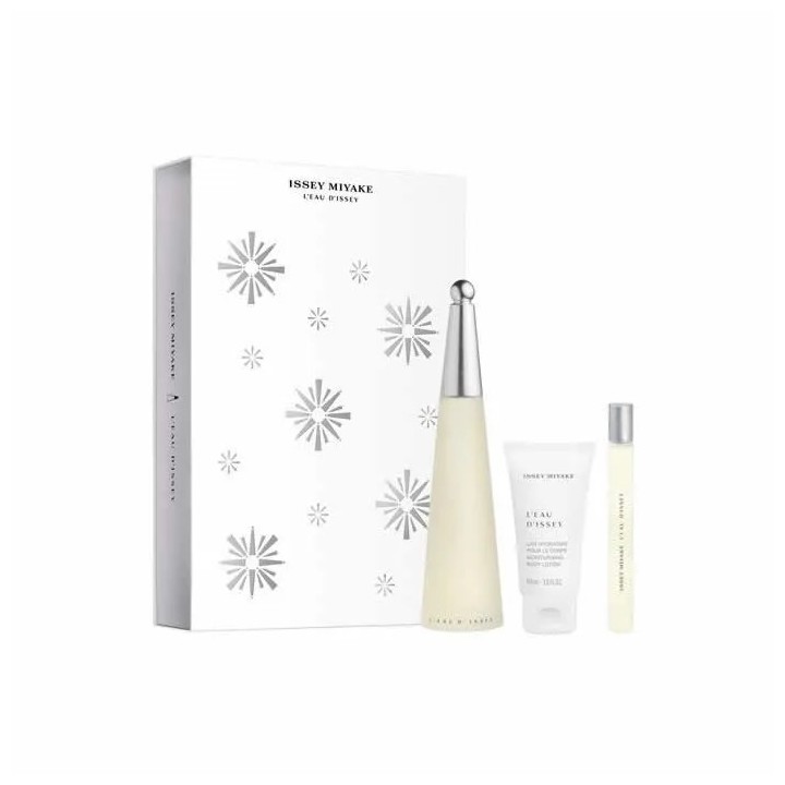 Issey Miyake L'Eau D'Issey Eau De Toilette 100ml Coffret 3 Produits