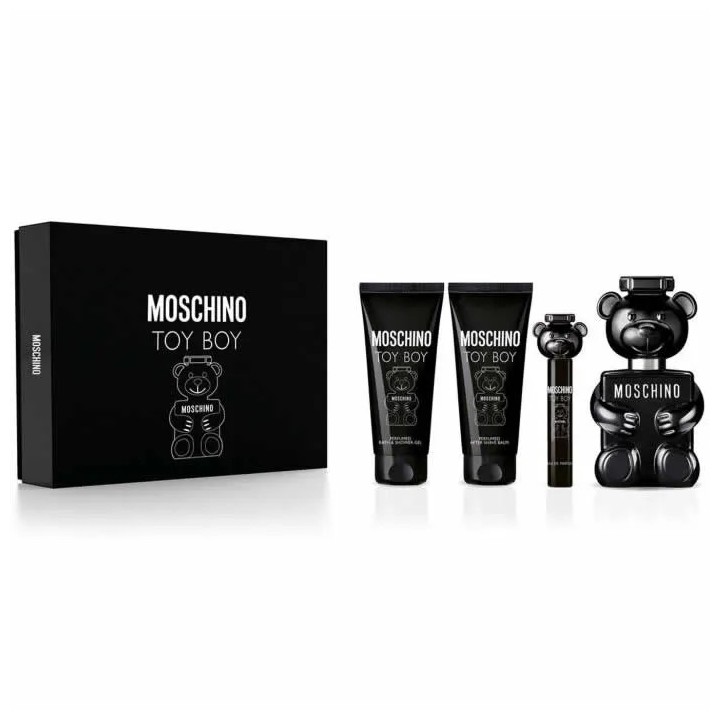 Moschino Toy Boy Eau De Parfum Vaporisateur 100ml Coffret 4 Produits