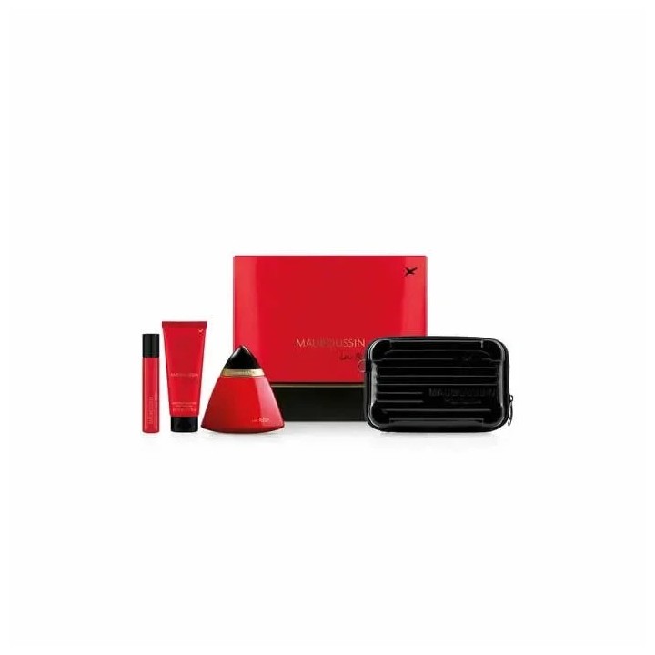 Mauboussin In Red Eau De Parfum Spray 100ml Coffret 4 Produits