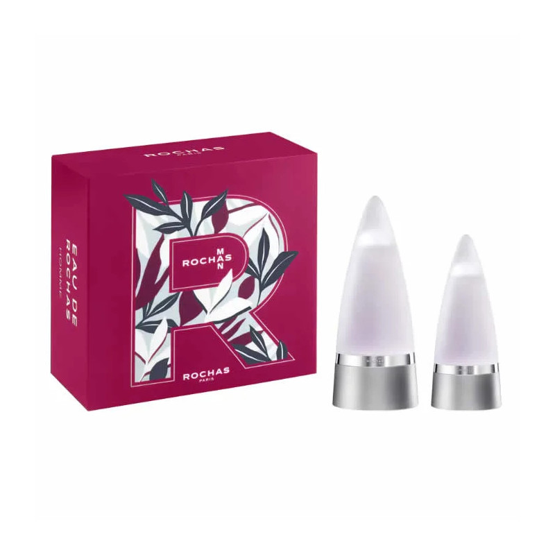 Rochas Man Eau De Toilette Spray 100ml Coffret 2 Produits