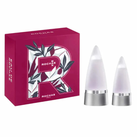 Rochas Man Eau De Toilette Spray 100ml Coffret 2 Produits