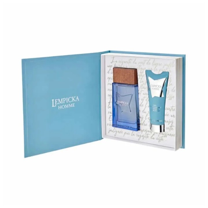Lolita Lempicka Homme Eau De Toilette Spray 100ml Coffret 2 Produits