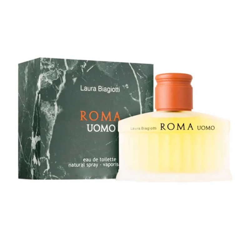 Laura Biagiotti Roma Uomo 200 Spray Eau De Toilette Vaporisateur 200ml