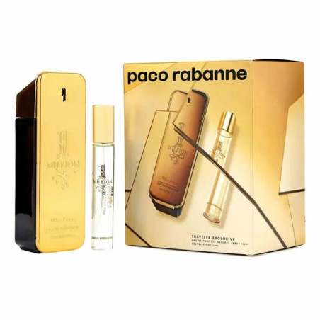 Paco Rabanne One Million Eau De Toilette Spray 100ml Coffret 2 Produits