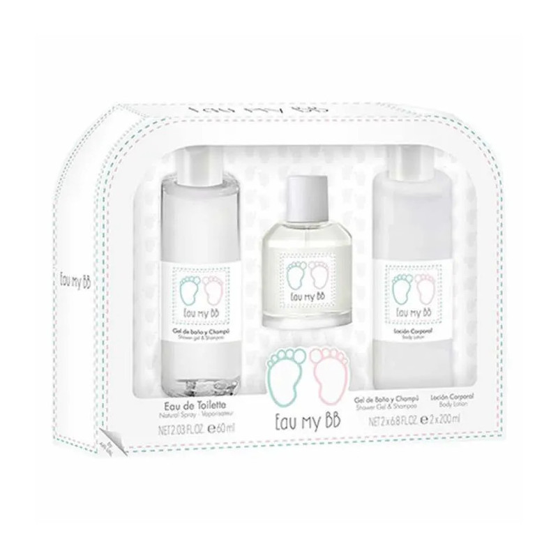 Eau My BB Eau De Toilette Vaporisateur 60ml Coffret 3 Produts