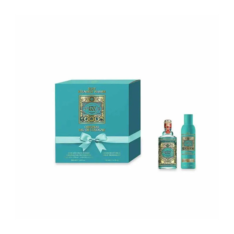 4711 Original Eau De Cologne Vaporisateur 100ml Coffret 2 Produits