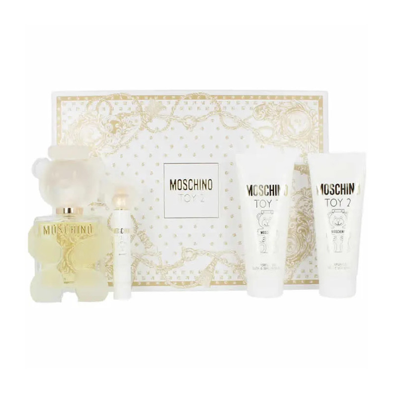 Moschino Toy 2 Eau De Parfum Spray 100ml Coffret 4 Produits