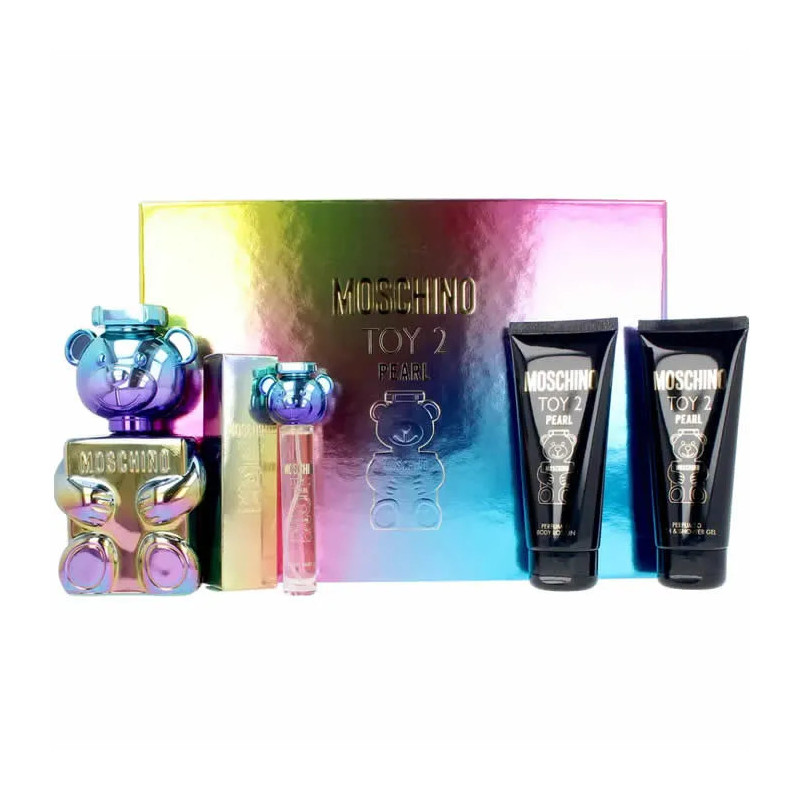 Moschino Toy 2 Pearl Eau De Parfum Vaporisateur 100ml Coffret 4 Produits