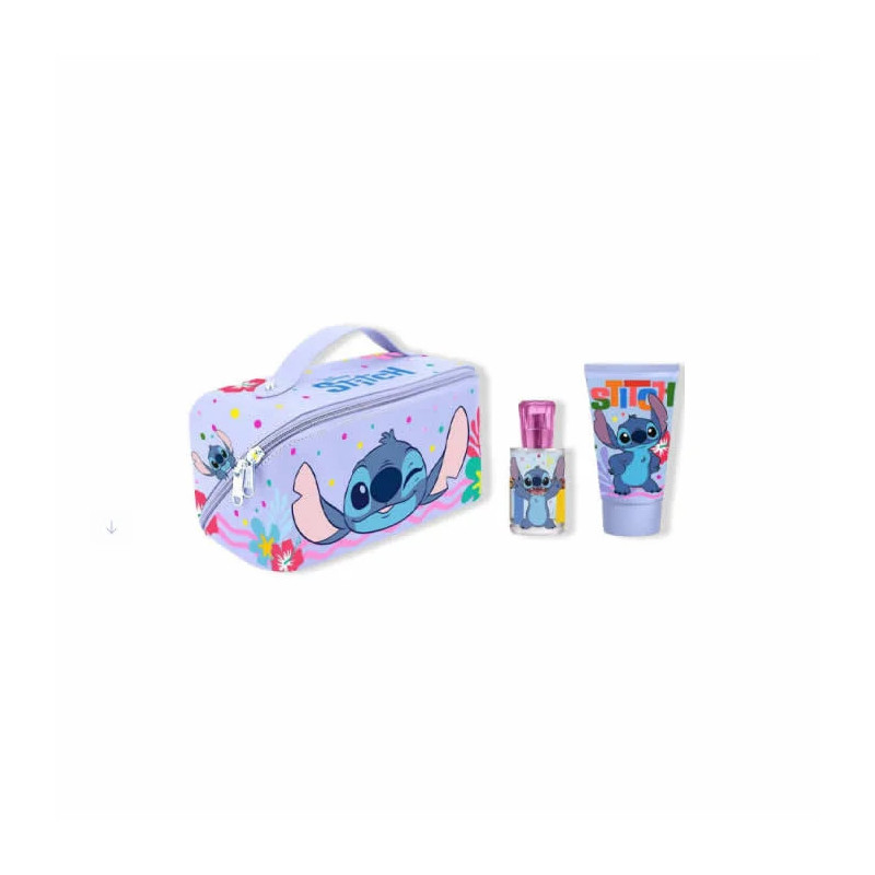 Disney Stitch Eau De Toilette Spray 50ml Coffret 3 Produits
