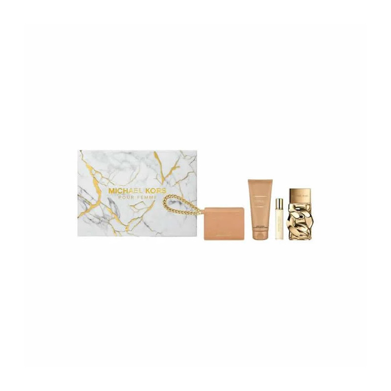 Michael Kors Pour Femme Eau De Parfum Vaporisateur 100ml Coffret 4 Produits
