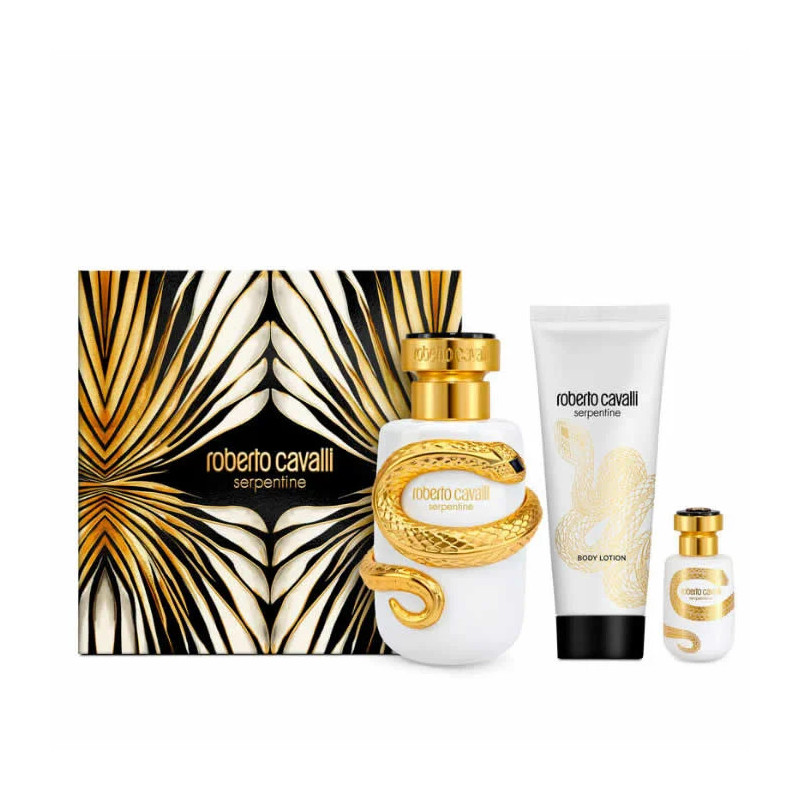 Roberto Cavalli Serpentine Eau De Parfum Vaporisateur 100ml Coffret 3 Produits