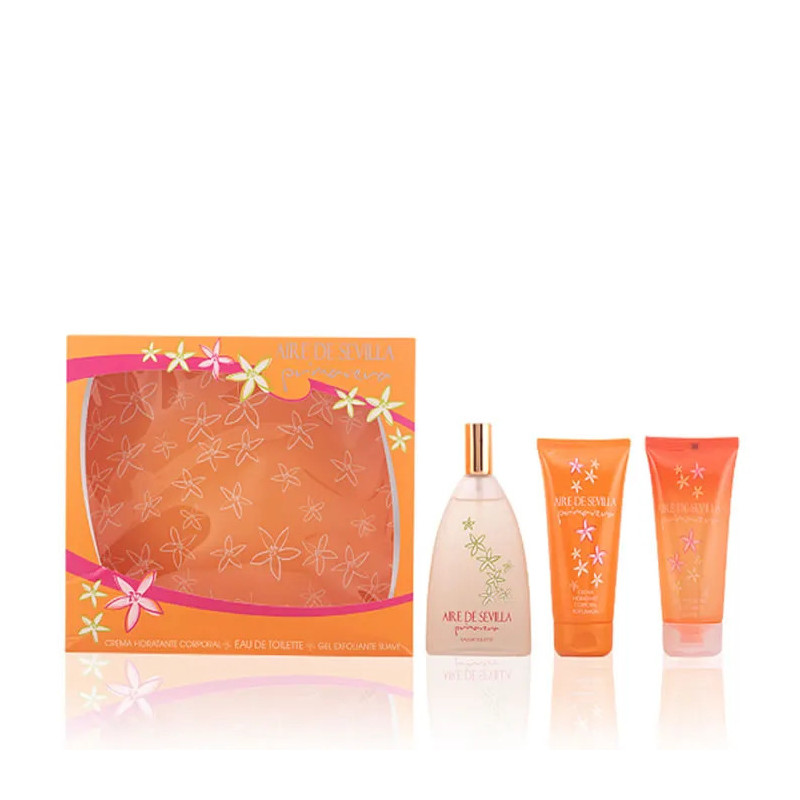 Aire De Sevilla Primavera Eau De Toilette Vaporisateur 150ml Coffret 3 Produits