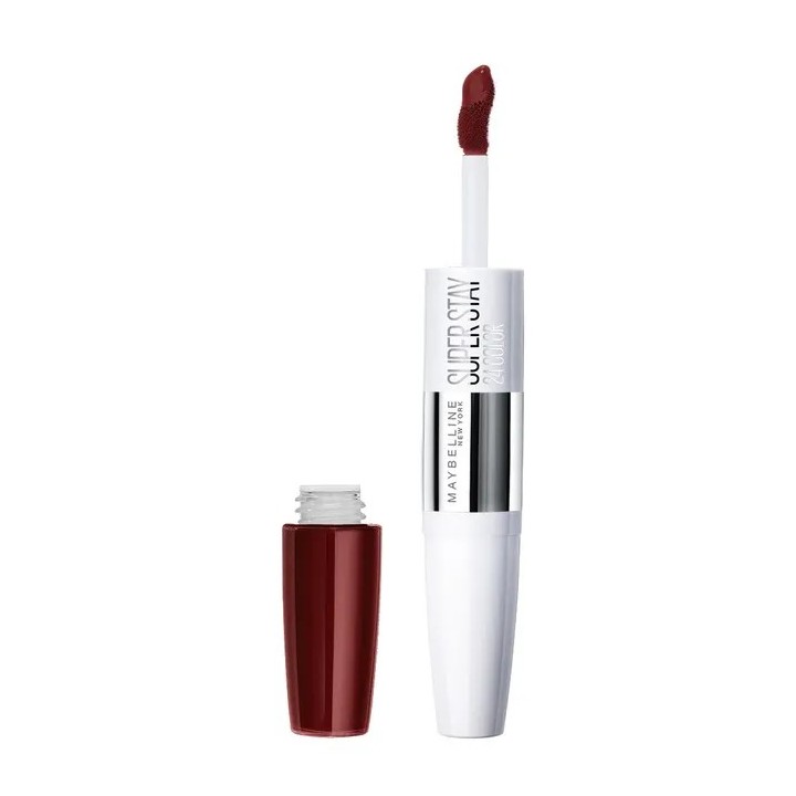 Maybelline Superstay 24 2-Step Liquid Lispstick Makeup 542 Cherry Pie