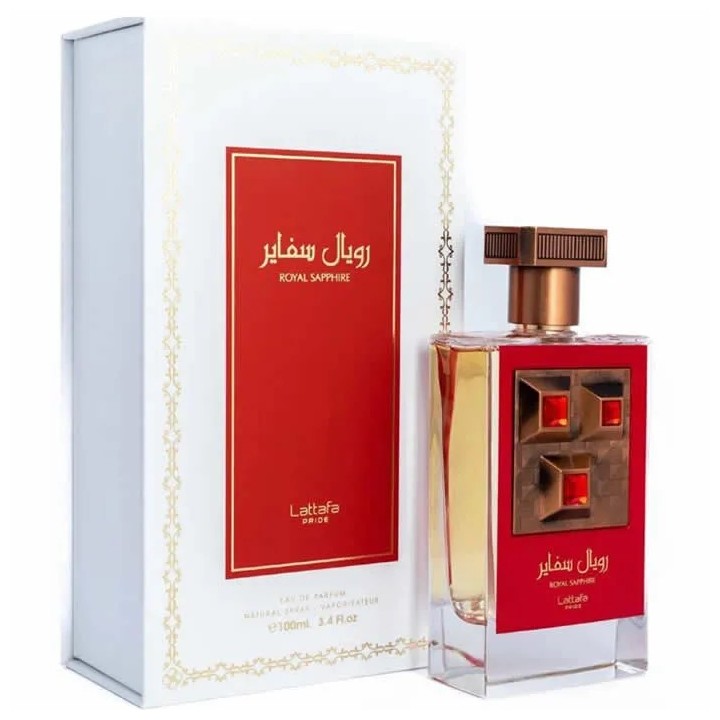 LATTAFA PRIDE ROYAL SAPPHIRE EAU DE PARFUM SPRAY 100ML