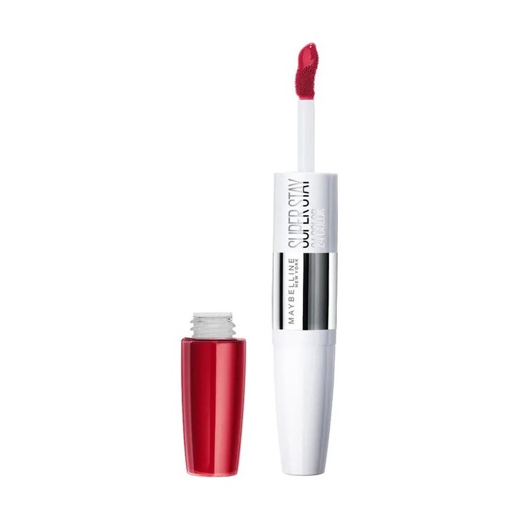 Maybelline Superstay 24 2-Step Liquid Lispstick Makeup 573 Eternal Cherry
