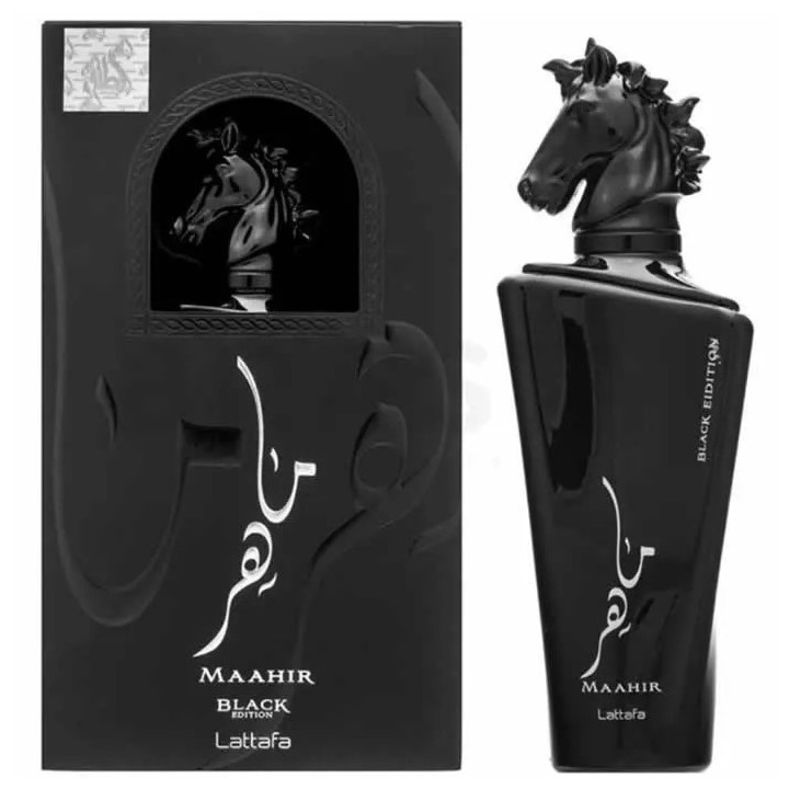 LATTAFA MAAHIR BLACK EDP SPRAY 100ML