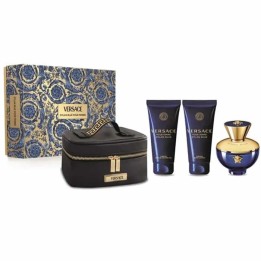 Versace Pour Femme Dylan Blue Eau De Parfum 100ml Coffret 3 Produits