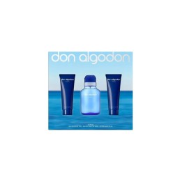 Don Algodón para Hombre Eau de Toilette Spray 100ml Set 3 Pieces