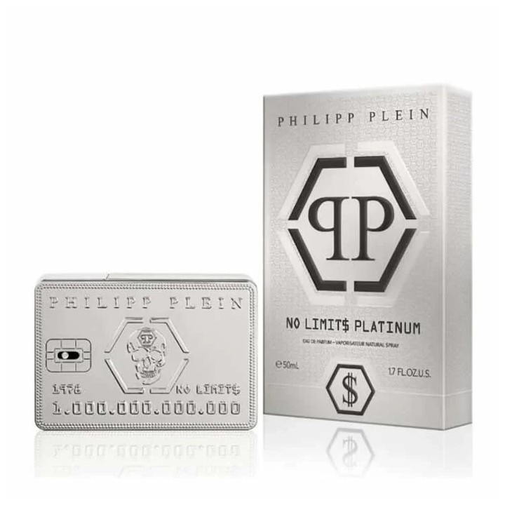 Philipp Plein No Limits Platinum Eau De Parfum Vaporisateur 90ml