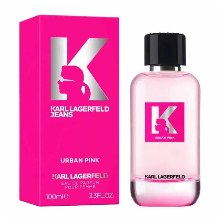 Karl Lagerfeld Jeans Urban Pink Eau De Perfume Vaporisateur 100ml