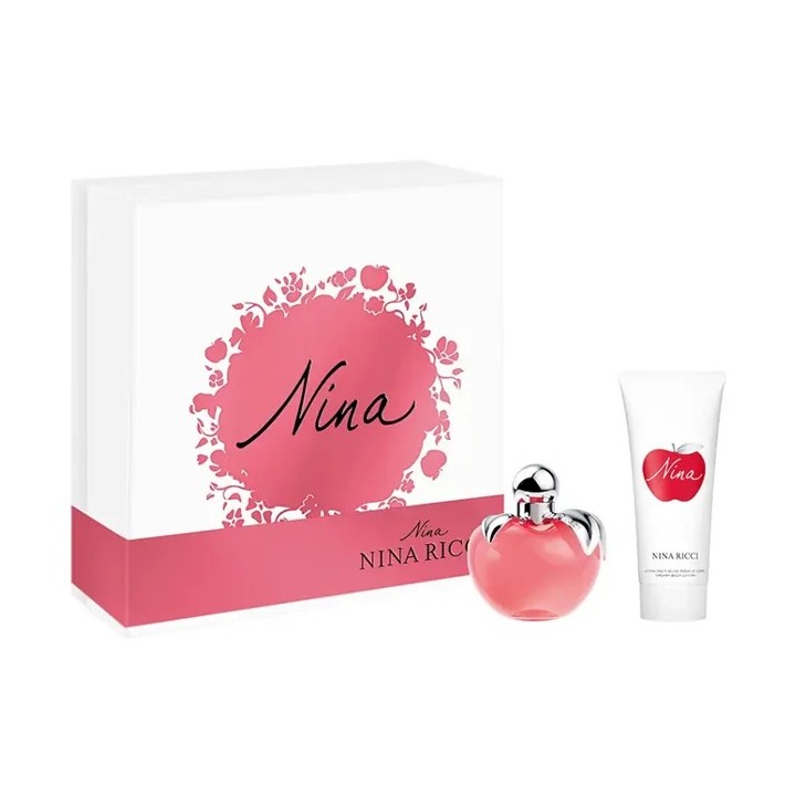 Nina Ricci Nina Eau De Toilette Vaporisateur 50ml Coffret 2 Produits