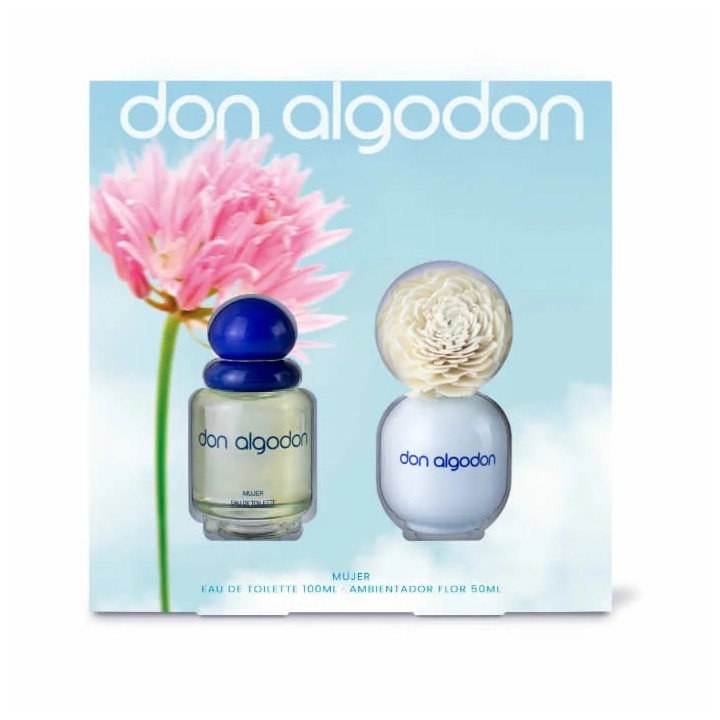 Don Algodon Eau De Toilette Spray 100ml Coffret 2 Produits