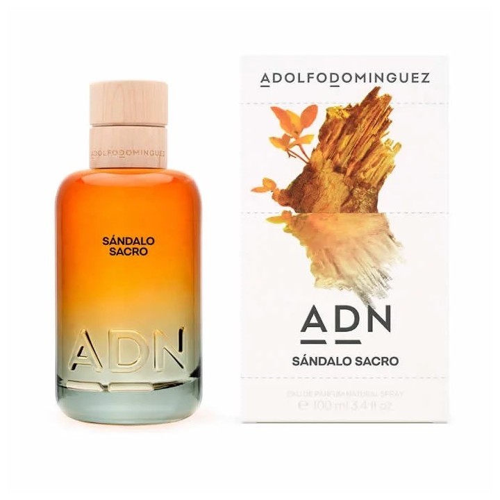 Adolfo Dominguez Adn Sandalo Sacro Eau De Parfum Vaporisateur 100ml