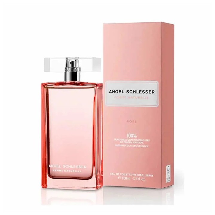 Angel Schlesser Femme Naturelle Rose Eau De Toilette Spray 100ml