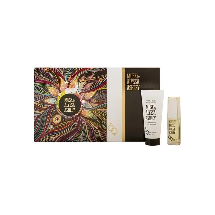 Alyssa Ashley Musk Eau De Toilette Vaporisateur 50ml Coffret 2 Produits