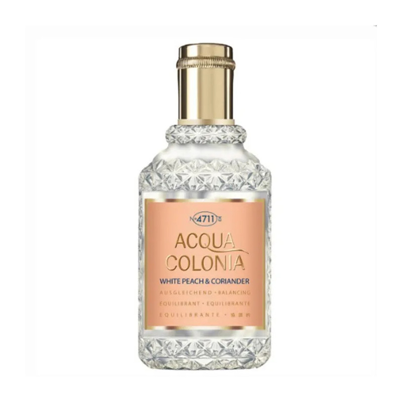 4711 Acqua Colonia White Peach & Coriander Eau De Cologne Vaporisateur 50ml