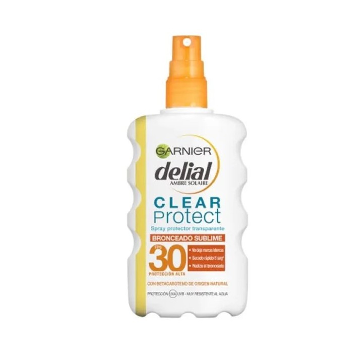 Delial Clear Protect Transparent Protective Spray Spf30 200ml