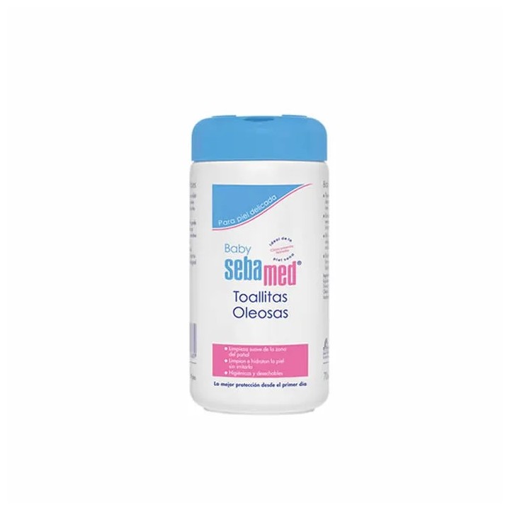 Sebamed Baby Lingettes Extra Douceur Huile 70unt