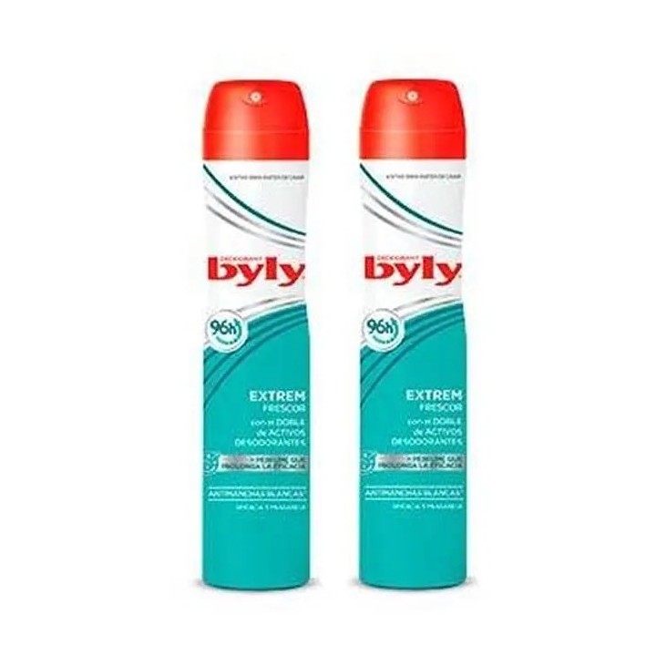 Byly Extrem Frescor Déodorant Spray 2x200ml