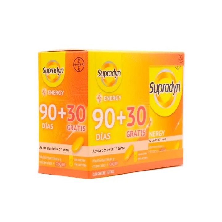 Supradyn Energy 90 Comprimés + Cadeau de 30 Comprimés