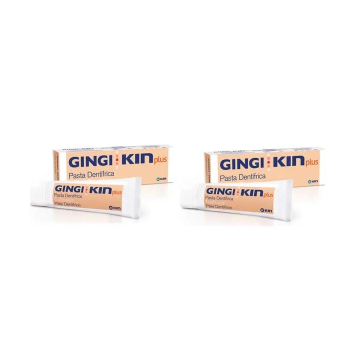 Gingi Kin Plus Dentifrice 2x125ml