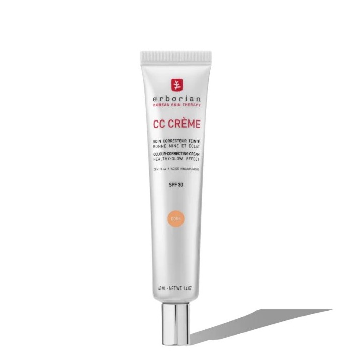 Erborian CC Crème Soin Correcteur Teinté Spf30 Doré 40ml