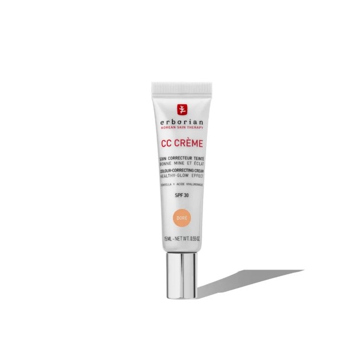 Erborian CC Crème Soin Correcteur Teinté Spf30 Doré 15ml