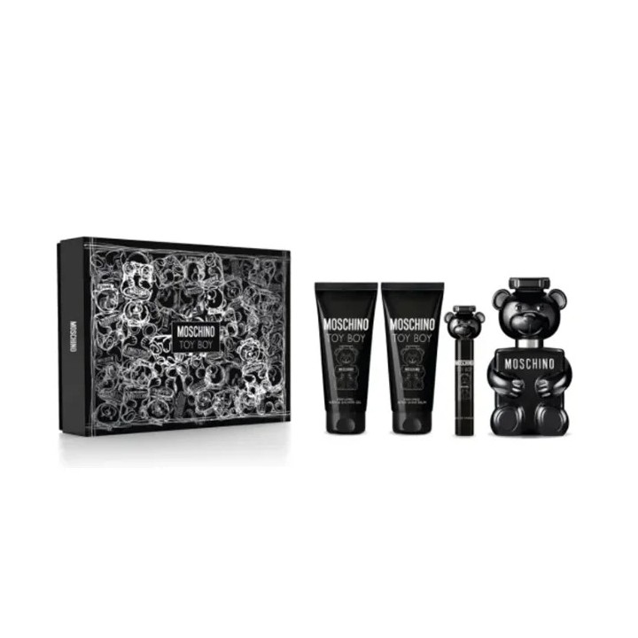 Moschino Toy Boy Eau De Parfum Vaporisateur 100ml Coffret 4 Produits