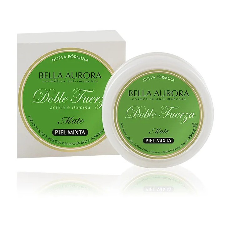 Bella Aurora Double Force Anti-Stain Cream Matte Mixed Skin 30ml