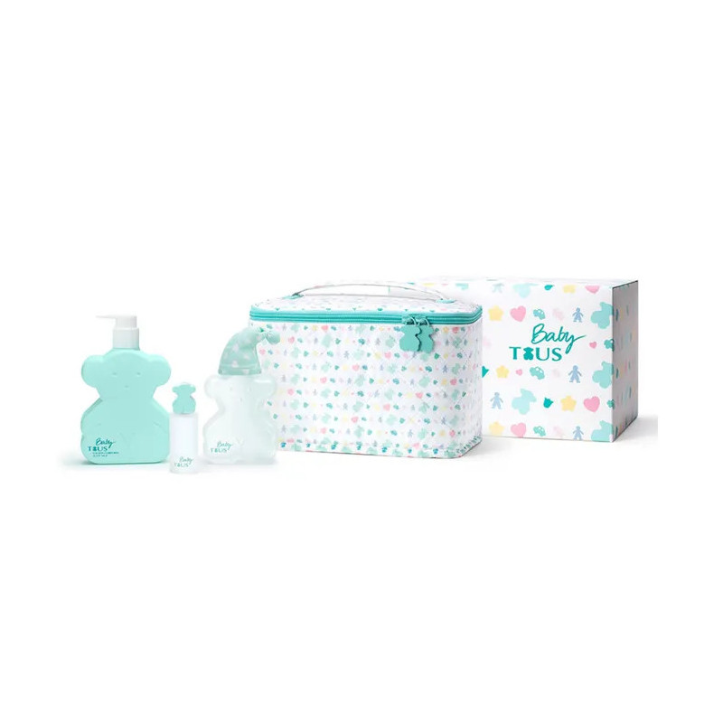 Baby Tous Eau De Cologne Vaporisateur 100ml Coffret 4 Produits