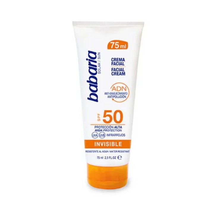 Babaria Crème Facial Visage Spf50 75ml