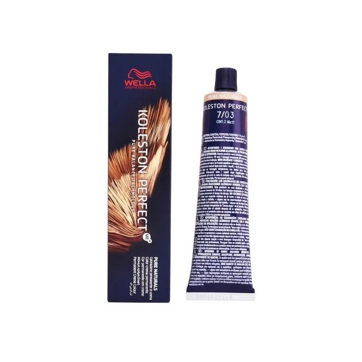 Wella Koleston Perfect Me+ 7/03 Pure Naturals 60ml